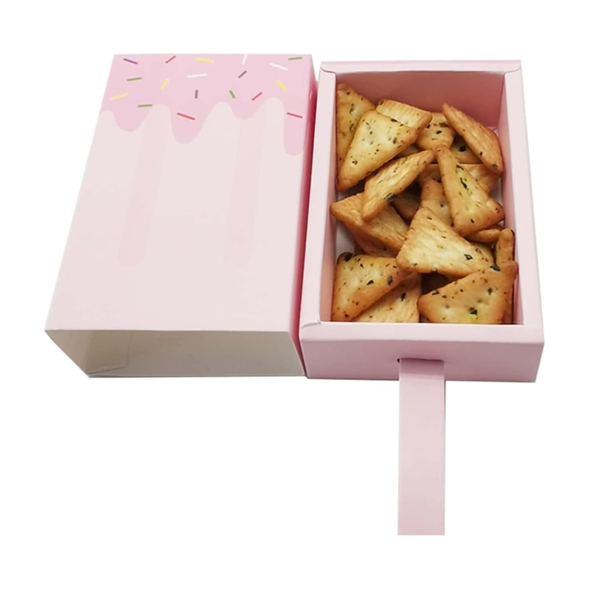 Ice Cream-Shaped Candy and Goodie Boxes Set