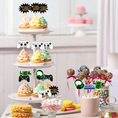 Load image into Gallery viewer, Game On Theme Party Cup Cake Toppers Set
