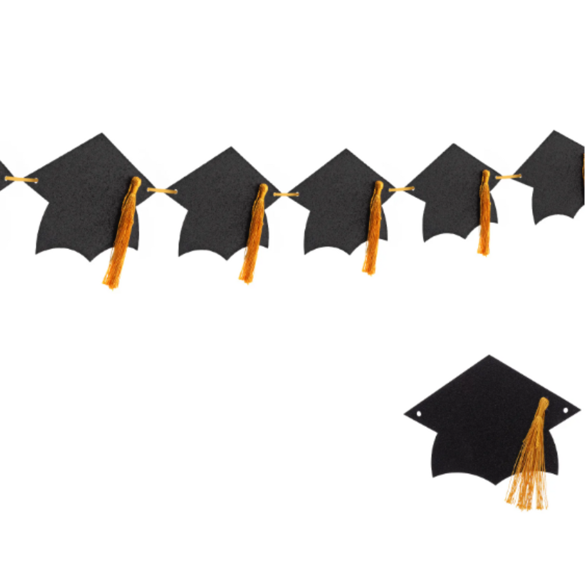 Graduation Cap Garland