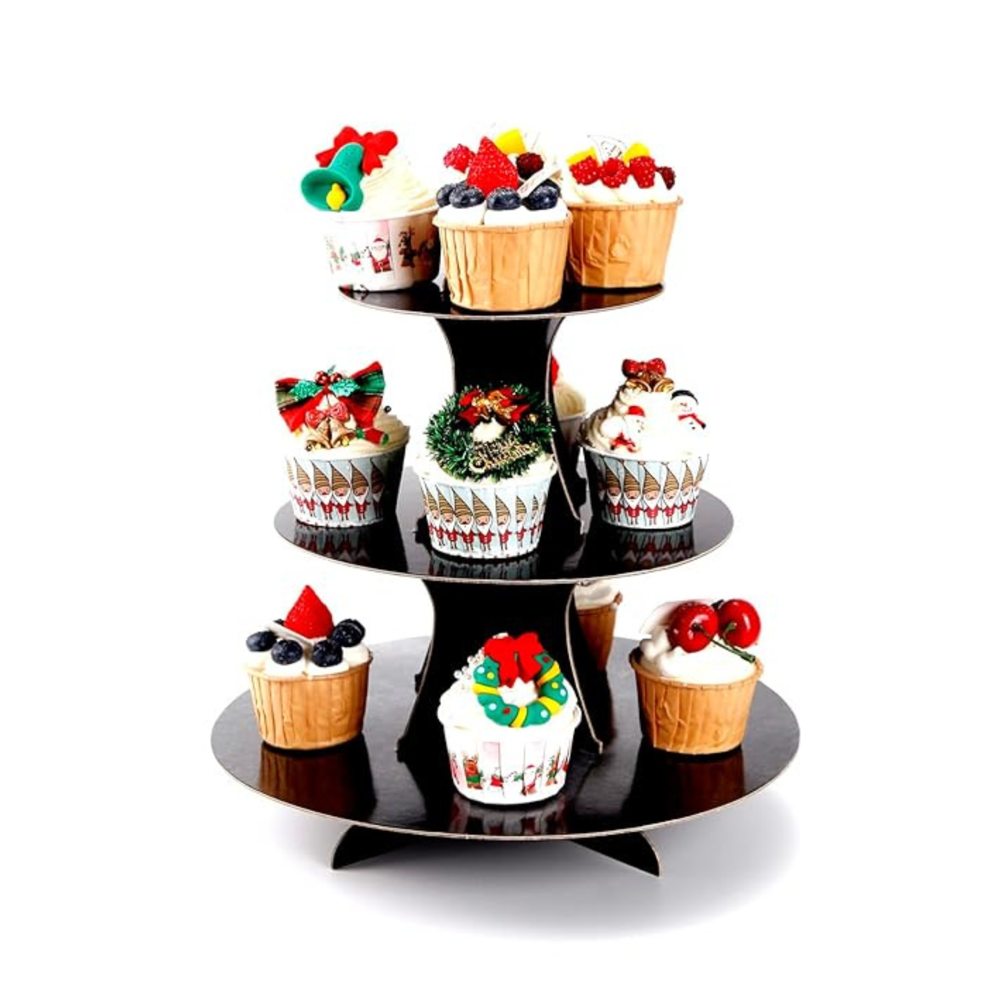 3-Tier Round Dessert Cupcake Stand