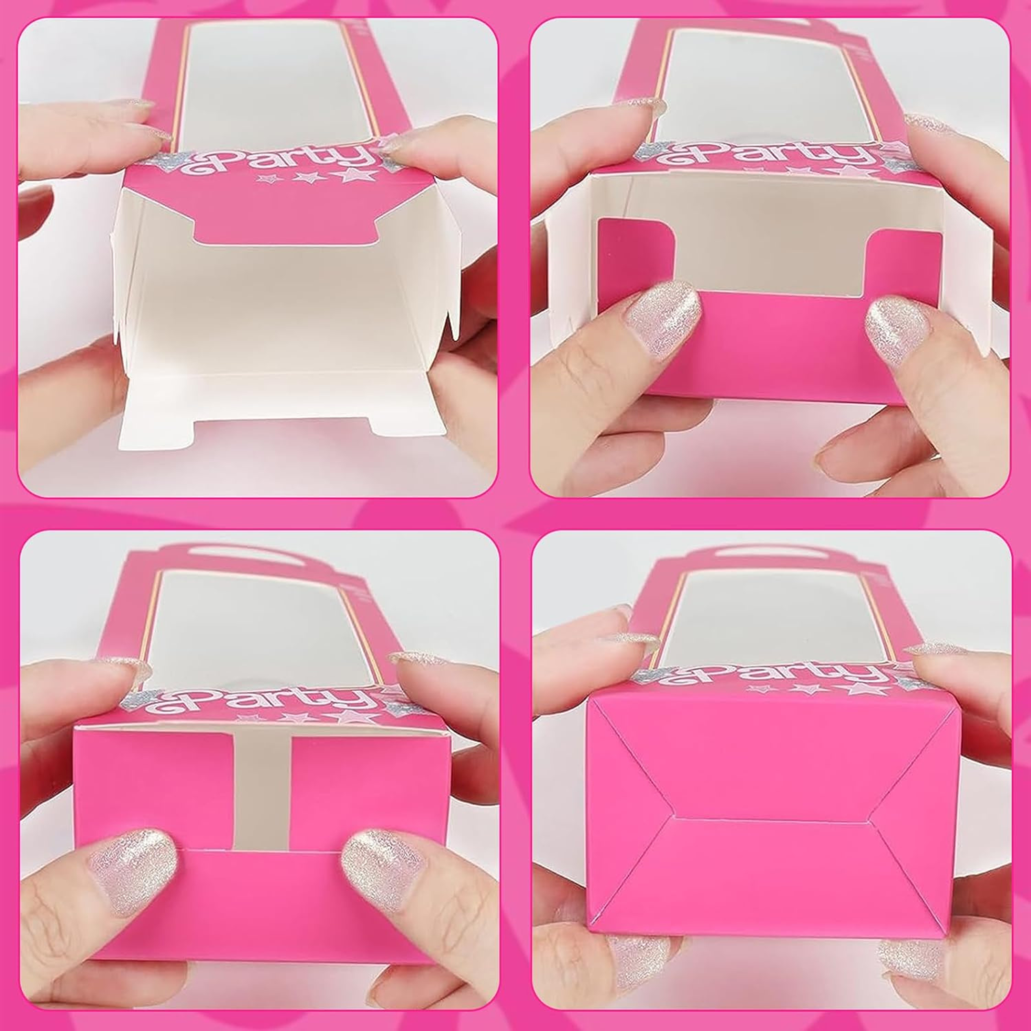 Barbie Theme Party Favor Boxes Set