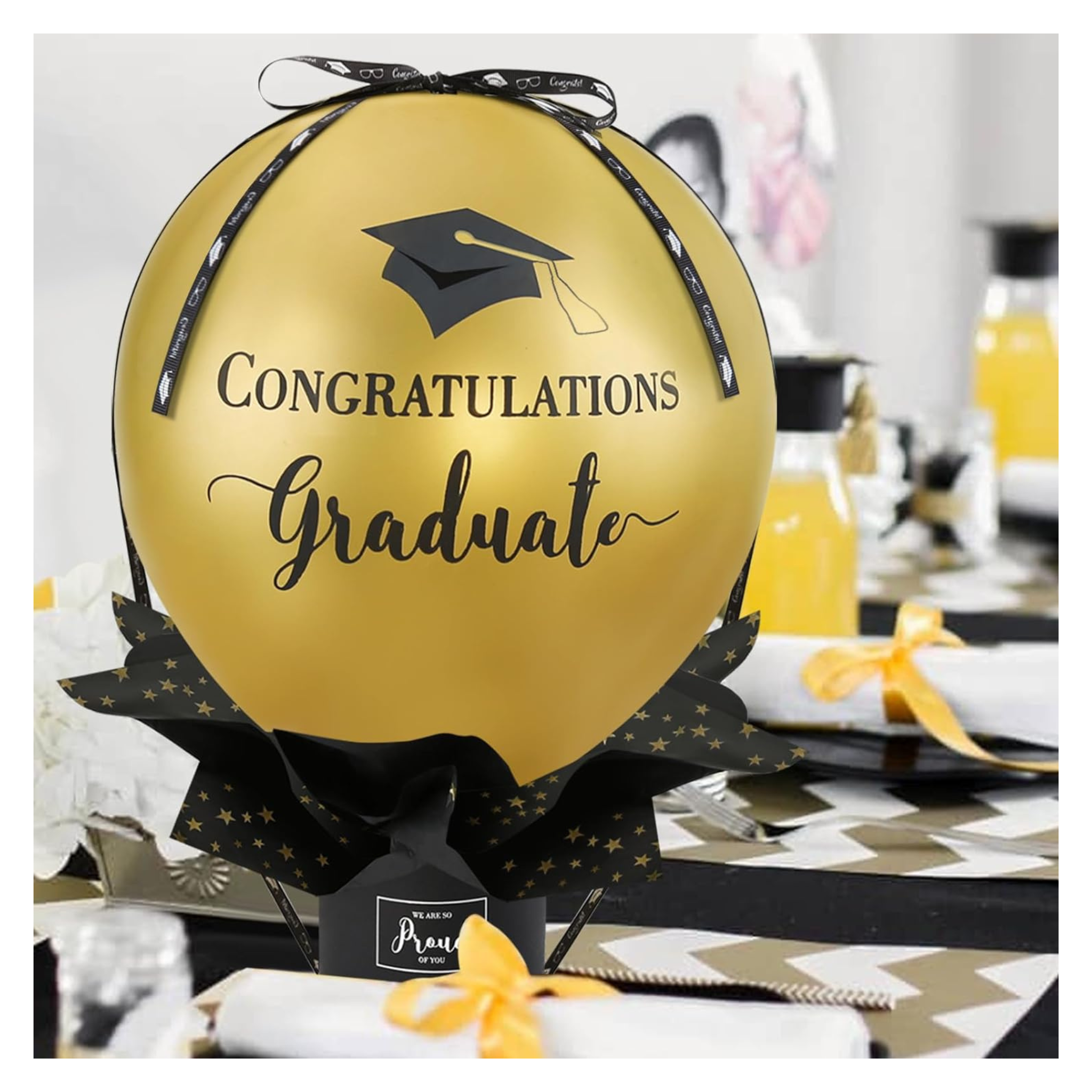 Graduation Gifts - Pull Money Balloon Box for Cash