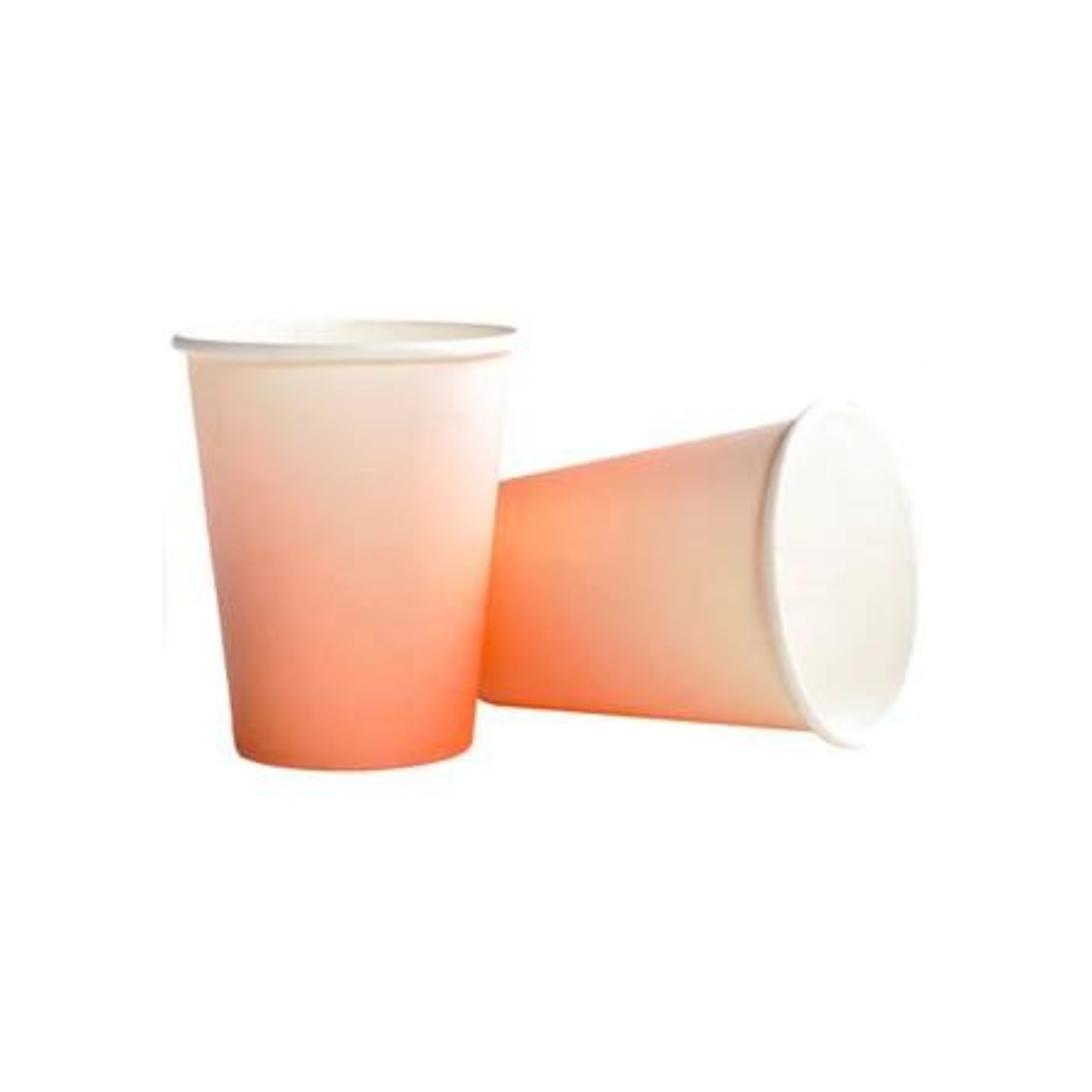 Ice Cream Theme Birthday Party Ombre Cups Set (Orange)