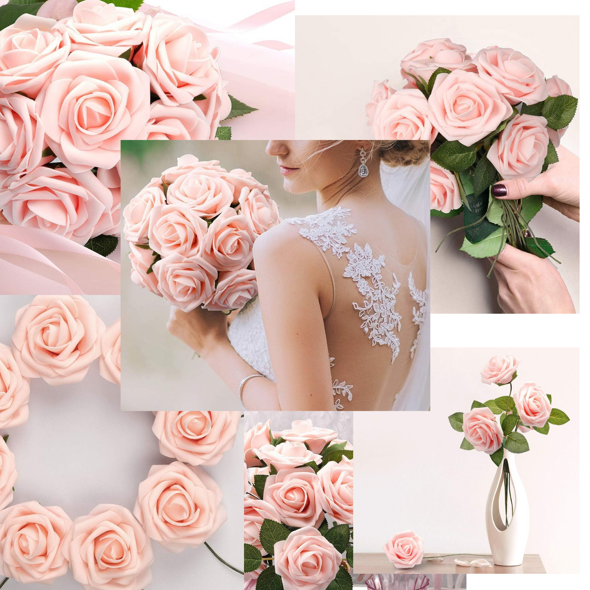 Roses Artificial Flowers Box Set