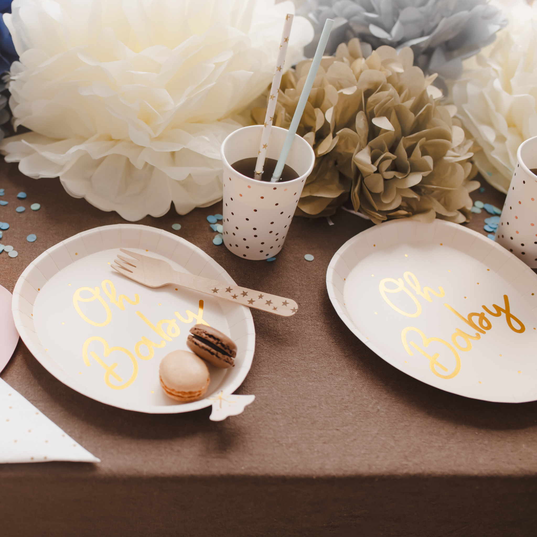 Oh' Baby Paper Plates Set