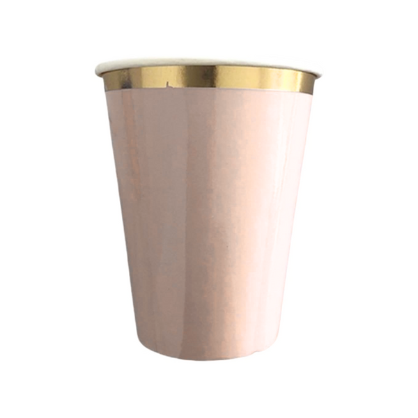 Pink Party Paper Cups Set