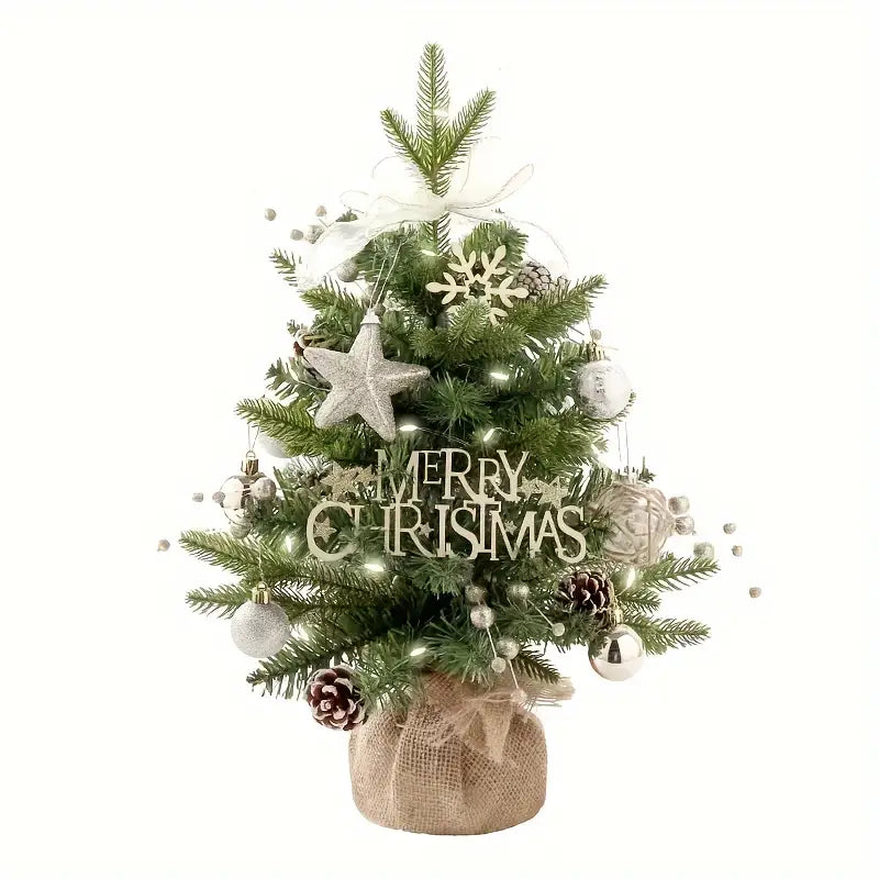 Christmas Tree Mini Size with Rotating Music and Lights