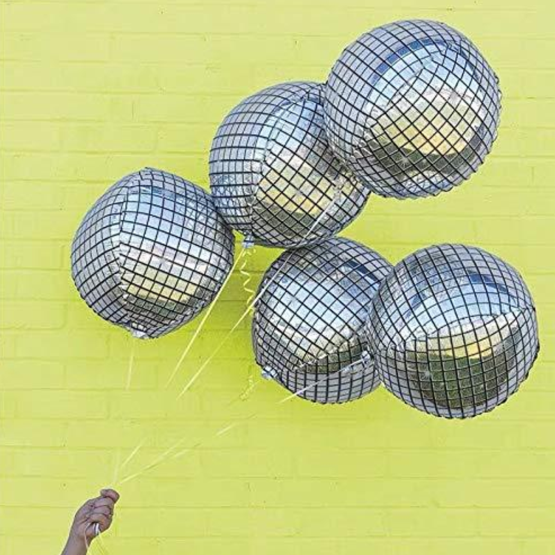 Disco Ball Foil Balloon