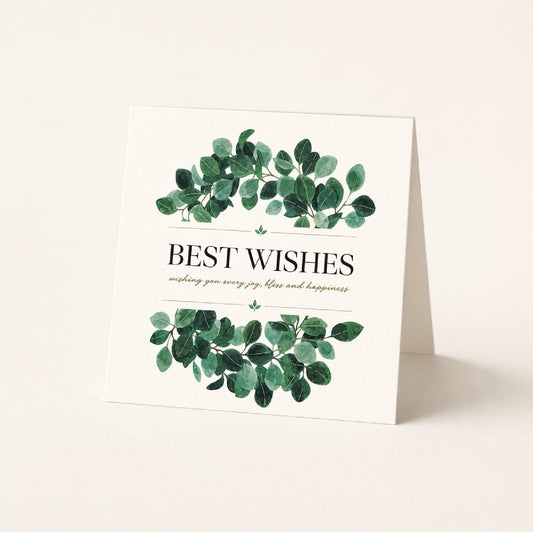 Best Wishes Greeting Card