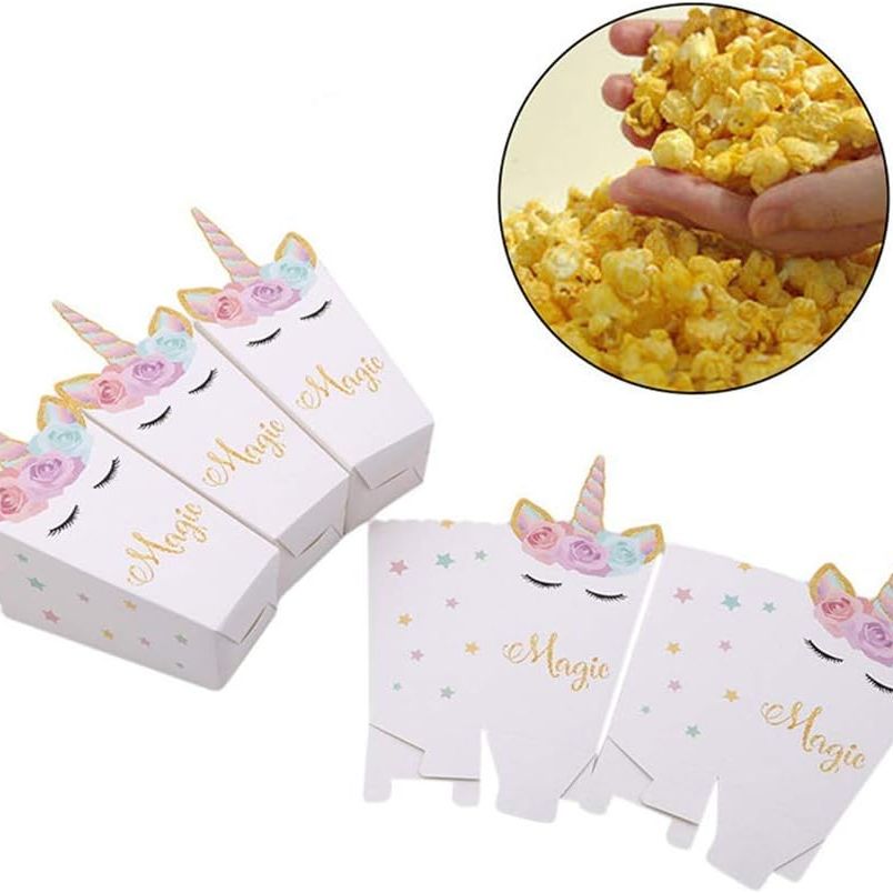 Unicorn Popcorn Boxes Set