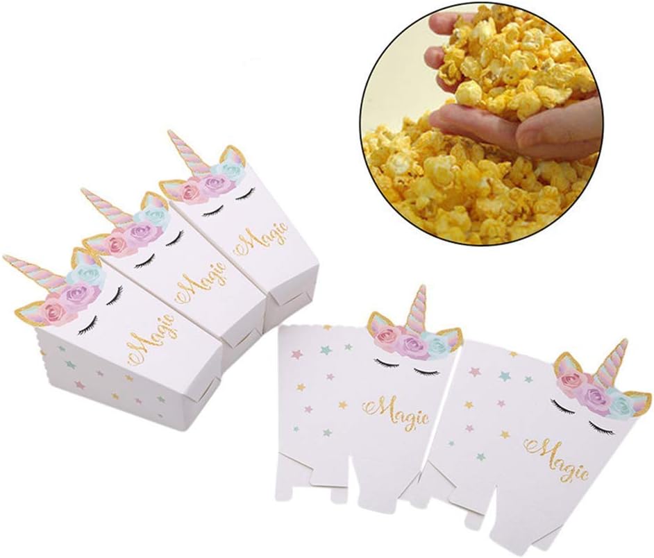 Unicorn Popcorn Boxes Set