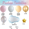 Load image into Gallery viewer, Cloud Balloon Arch Garland Kit - Pink
