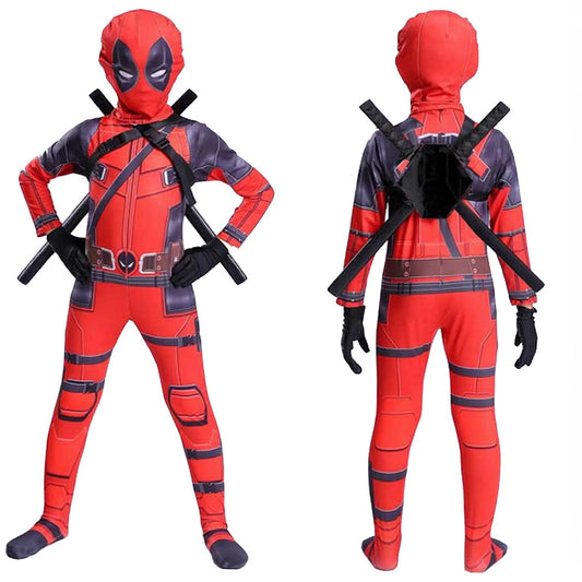 Deadpool Jumpsuit Costume