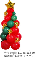 Load image into Gallery viewer, Christmas Tree Red and Green Balloon Set
