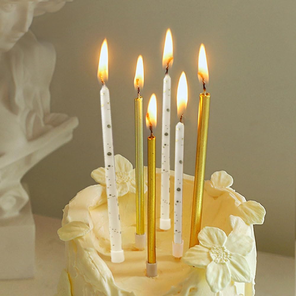 Thread Birthday Candle Long Rod