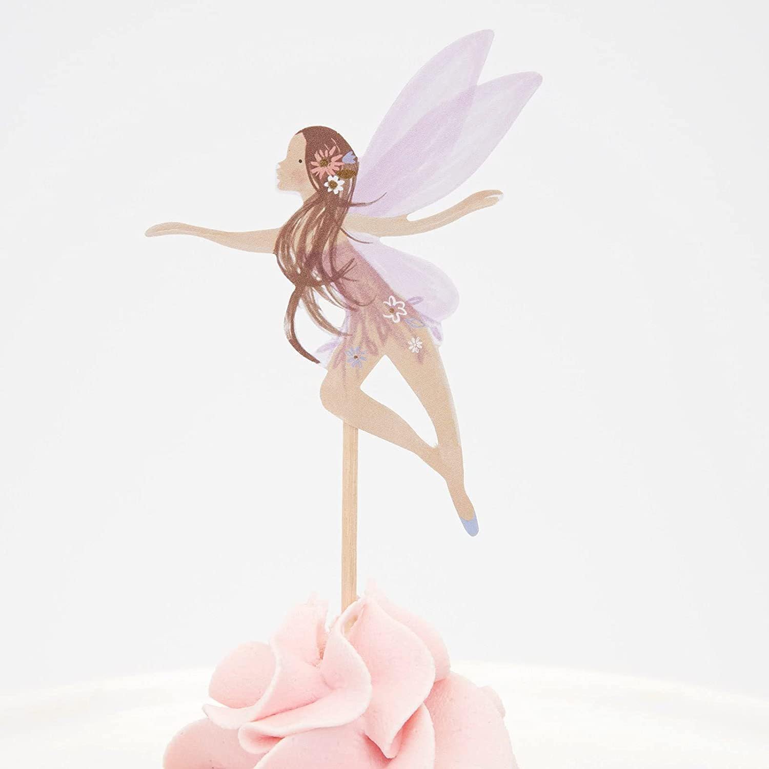 Cute Fairy Theme Cupcake Toppers Set