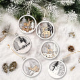 Load image into Gallery viewer, Christmas wooden ornaments 8 cm in Size
