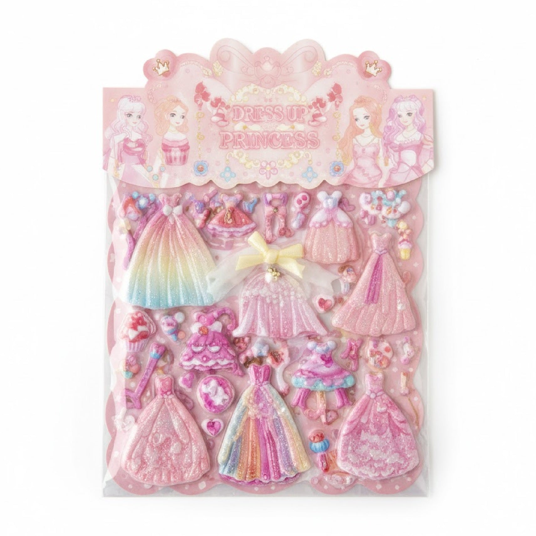 Dress Up Princes Stickers