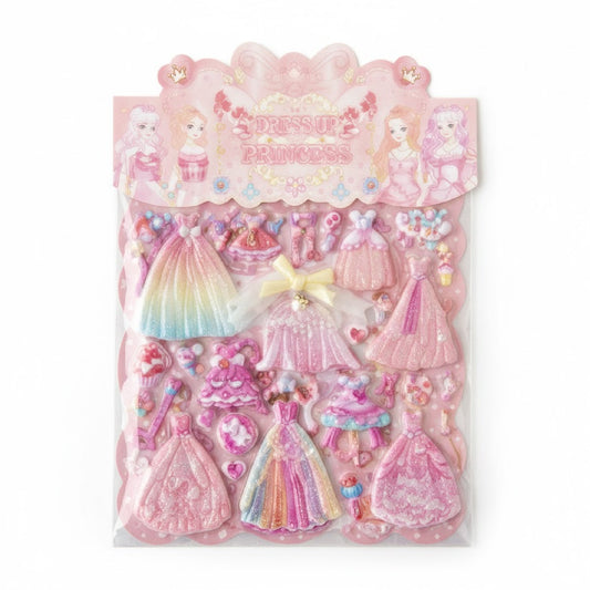 Dress Up Princes Stickers