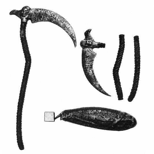 Skull Grim Reaper Scythe Adults