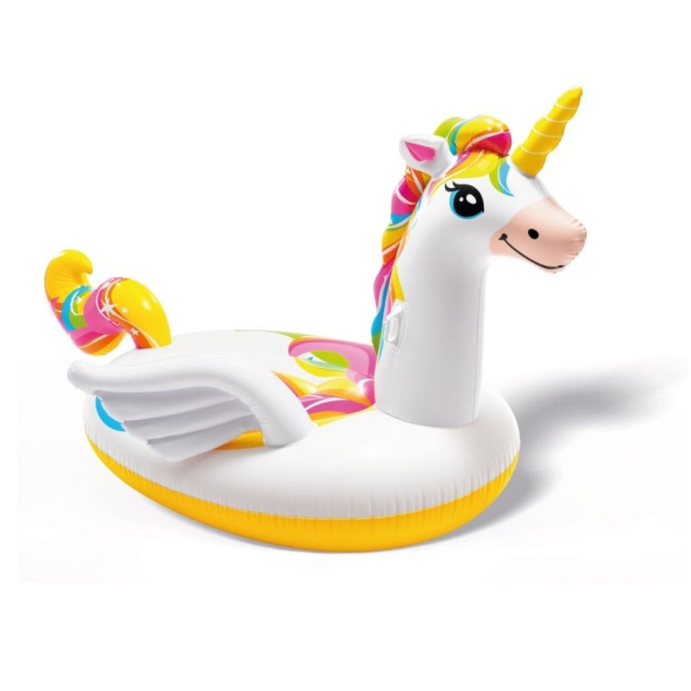 Intex Magical Round Unicorn Ride-on Pool Float 226cmX173cm