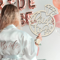 Load image into Gallery viewer, Bride To Be Diamond Wooden Sign
