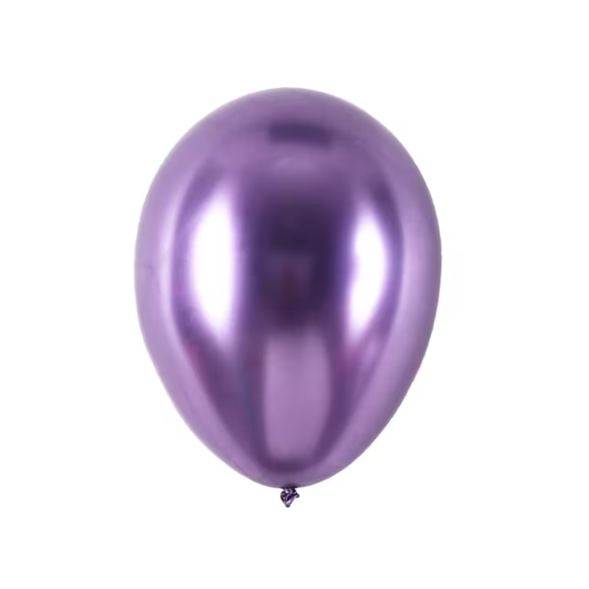 5 Inch Chrome Balloons (Purple)