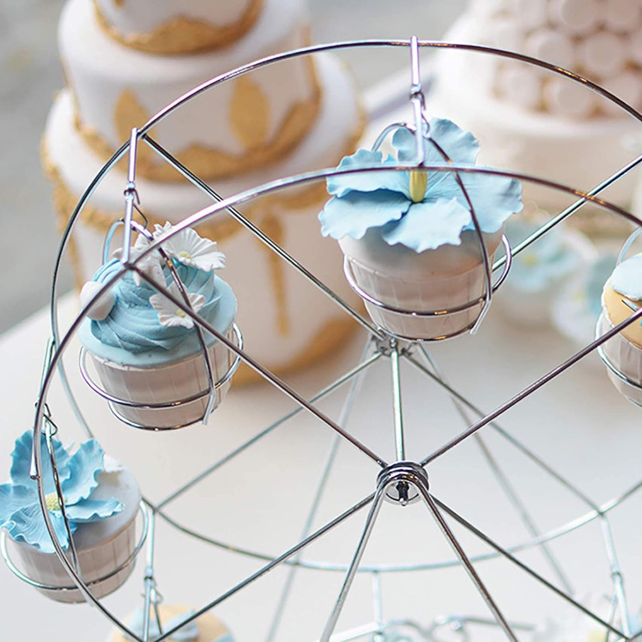 Large Ferris Wheel Cupcake Stand