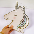 Load image into Gallery viewer, Unicorn Theme Party Paper Plates Set
