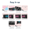 Load image into Gallery viewer, He or She Gender Reveal Balloon Drop Bag Set
