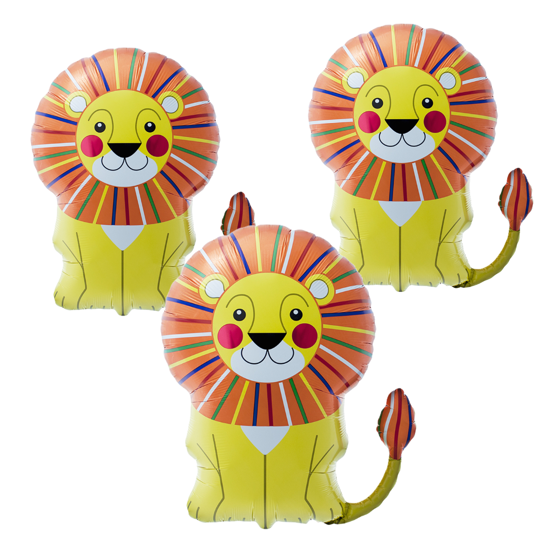 Standing Lion Foil Balloon