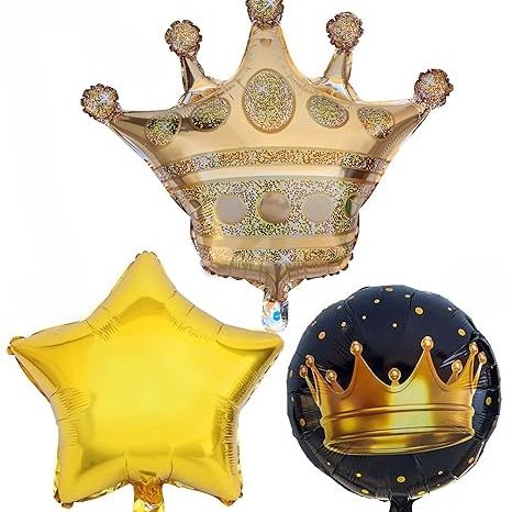 Giant Crown Balloon Bouquet