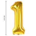 Load image into Gallery viewer, Gold Numbers Foil Balloons (40 inch)
