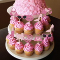 Load image into Gallery viewer, Barbie Theme Cup Cake Toppers Set
