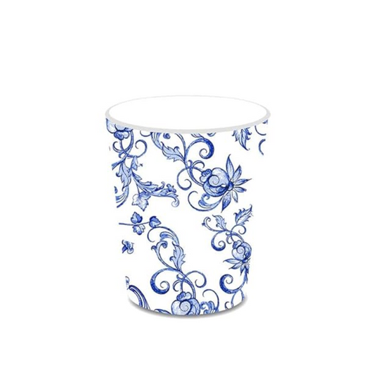 Blue White Chinoiserie Paper Cups Set