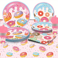 Load image into Gallery viewer, Candy Land Theme Birthday Party 7 Inch Paper Plates Set
