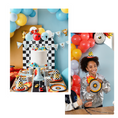 Load image into Gallery viewer, Race Car Theme Paper Plates Set
