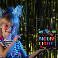 Load image into Gallery viewer, Neon Theme Party Favor Bags Set
