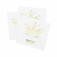 Load image into Gallery viewer, Golden Unicorn Theme Tableware Set
