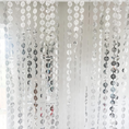 Load image into Gallery viewer, Shiny Silver Disco Ball Foil Curtain
