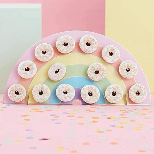 Rainbow Donut Wall Stand