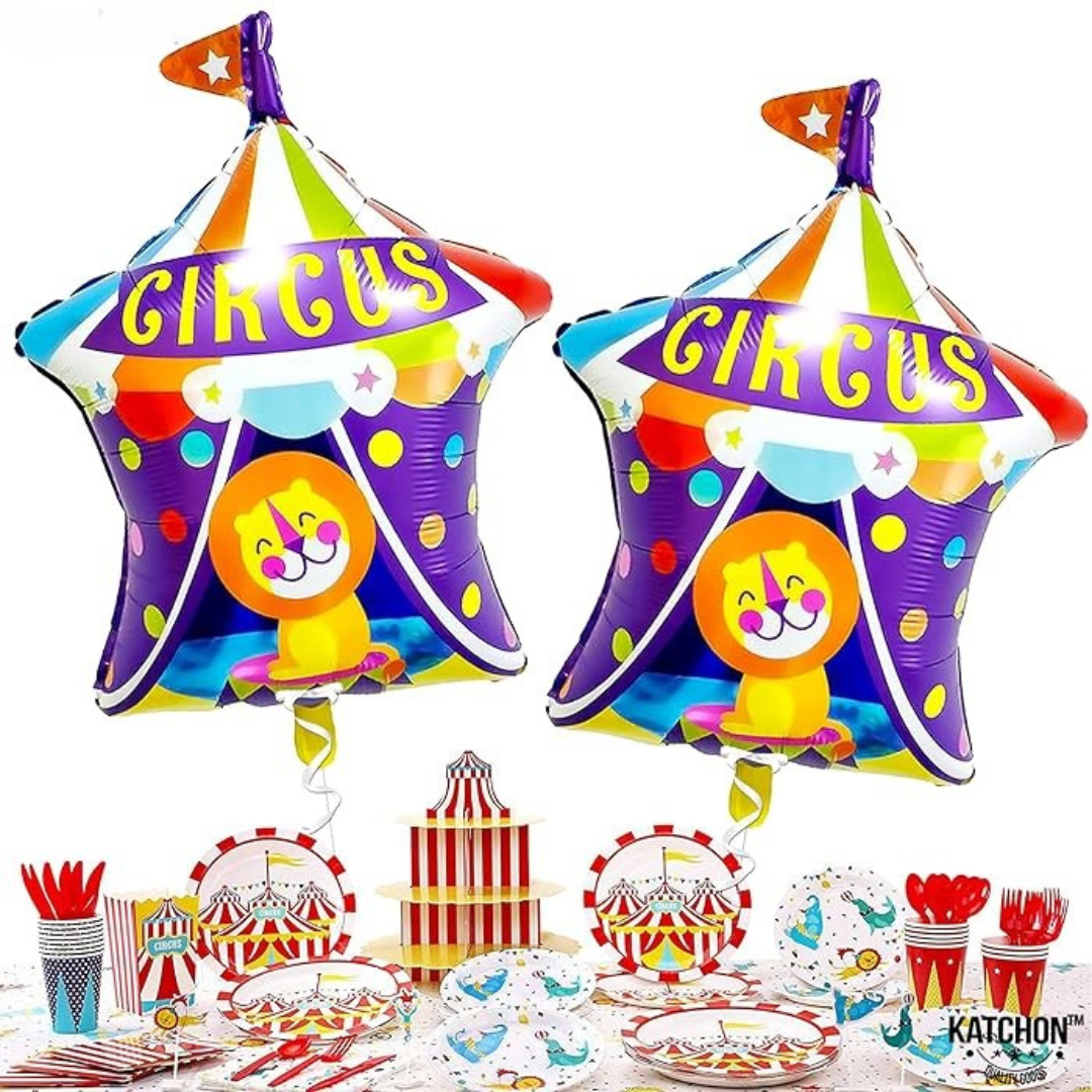 Seal Circus Foil Balloon