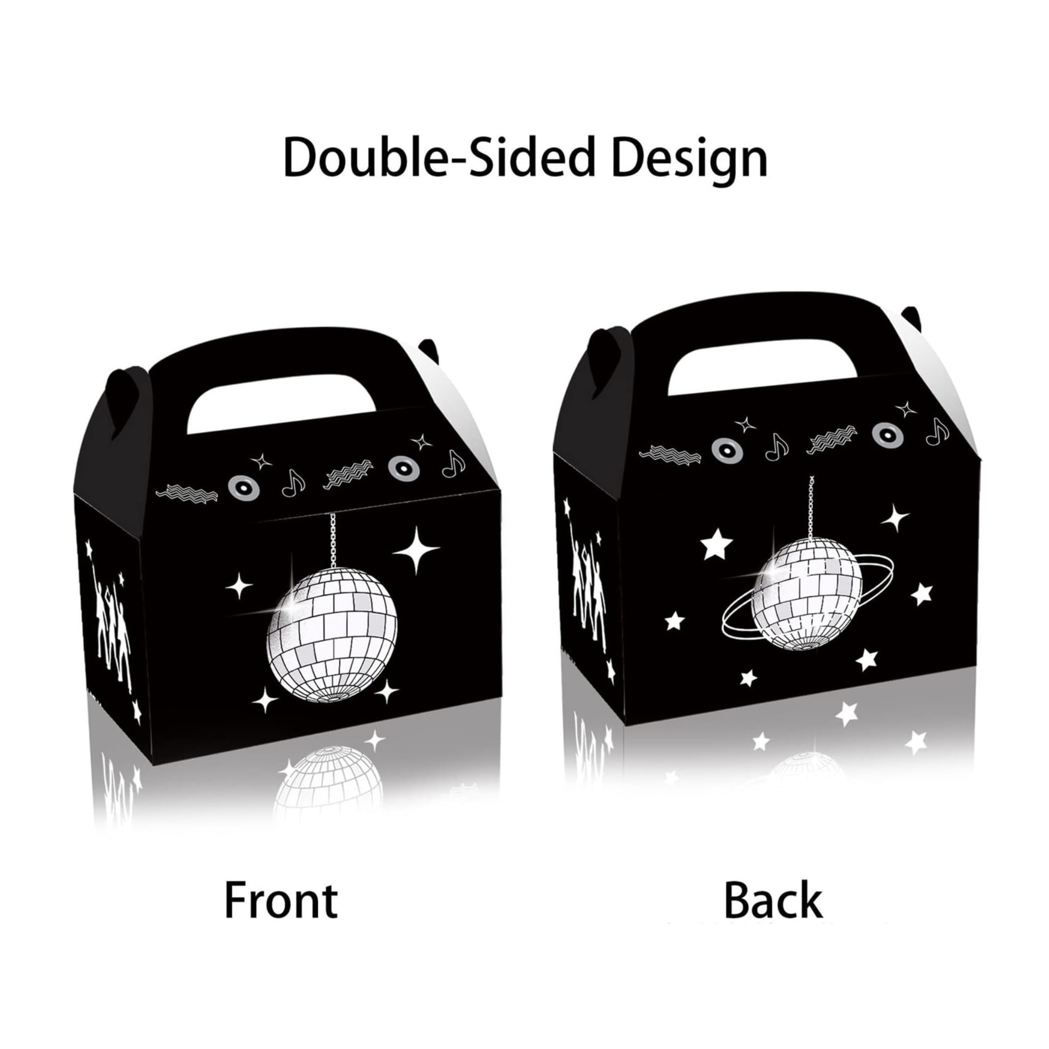 Disco Ball Party Favor Gift Boxes Set