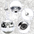 Load image into Gallery viewer, Silver Shiny Disco Ball Party Cups Set
