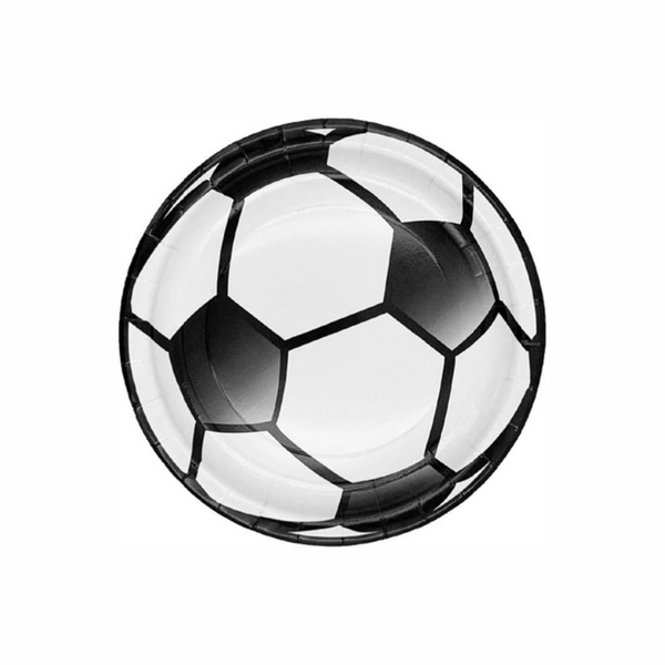 Football Theme Party 7 Inch Paper Plates Set