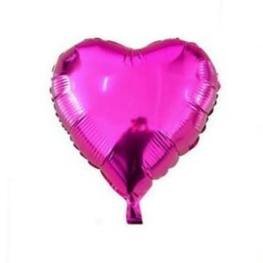 Heart Shape Foil Balloons (Pink)