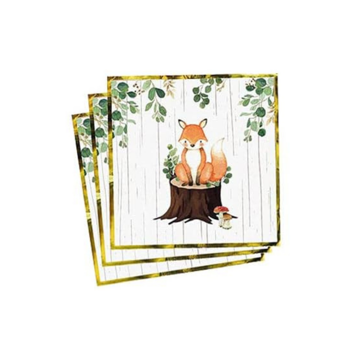 Woodland Creatures Theme Tableware Set