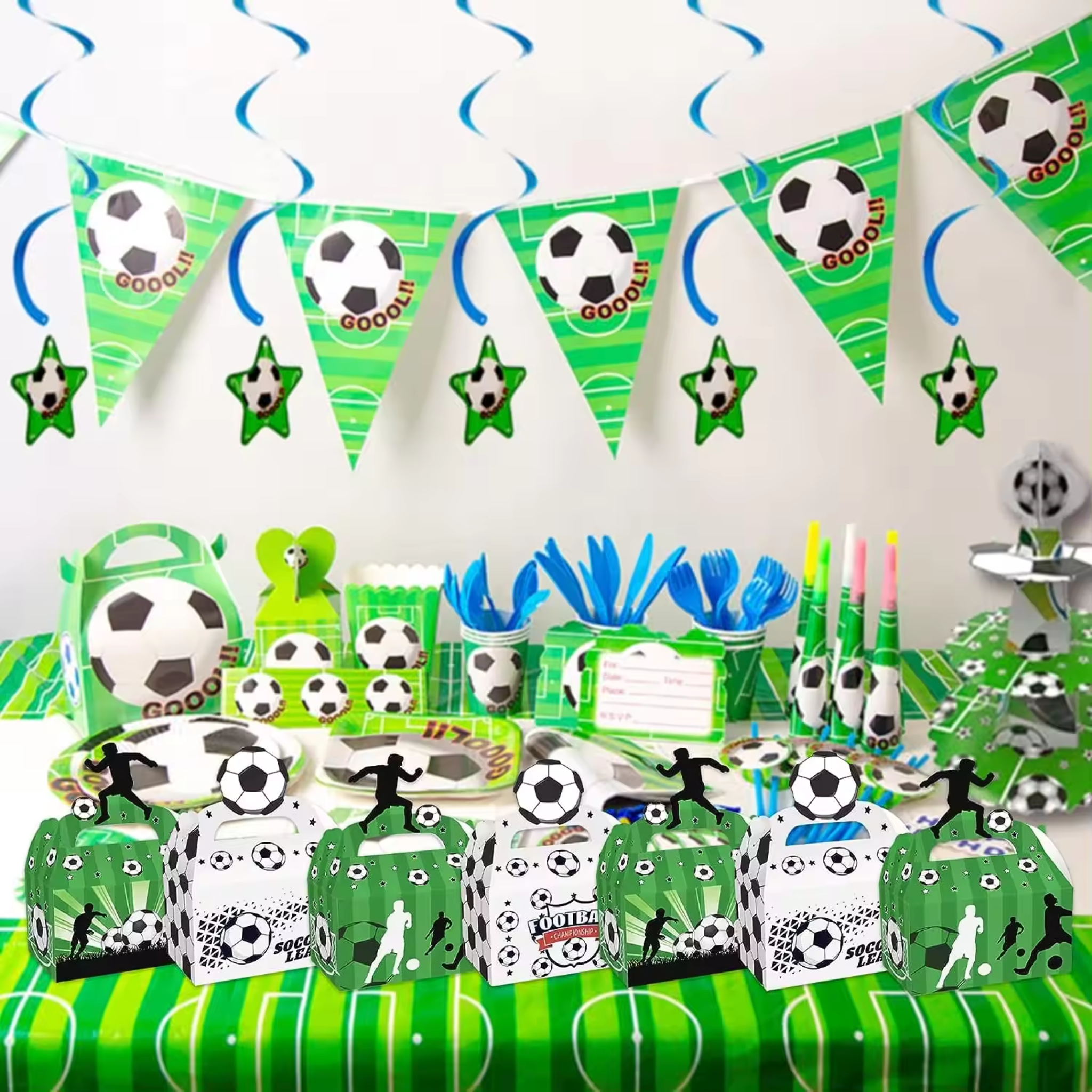 Soccer Ball Party Favor Boxes