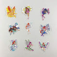 Load image into Gallery viewer, Fairy Girl Waterproof Stickers Set
