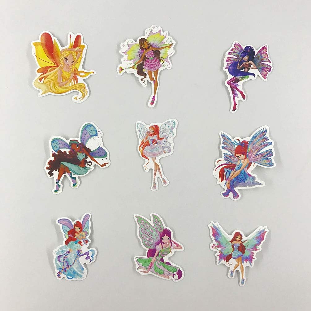 Fairy Girl Waterproof Stickers Set